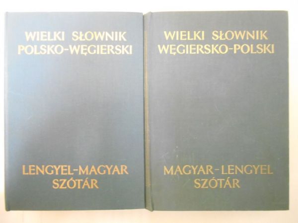 Wielki słownik węgiersko-polski / polsko-węgierski