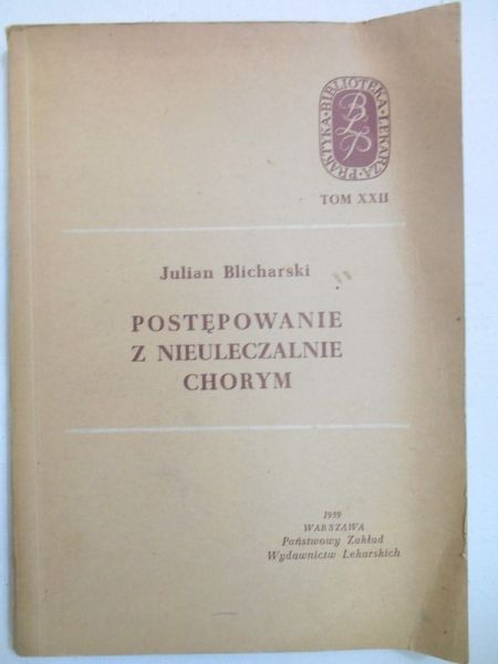 Postępowanie z nieuleczalnie chorym