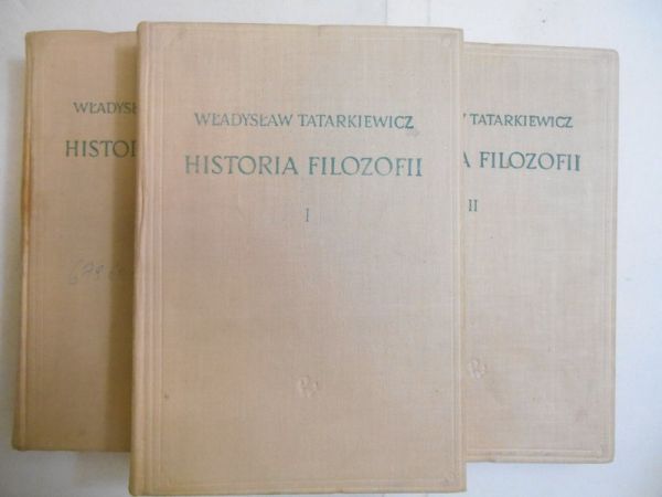 Historia filozofii, Tom I-III