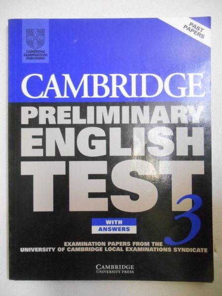 Cambridge - Preliminary English Test III