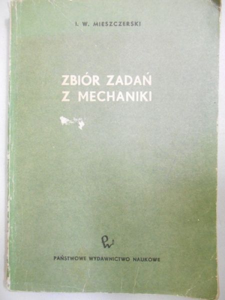 Zbiór zadań z mechaniki