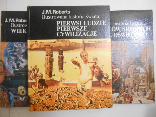 Ilustrowana historia świata, Tom I-III