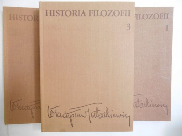 Historia Filozofii,  t. I-III