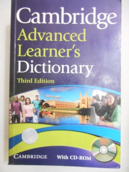 Cambridge Advanced Learner's Dictionary 