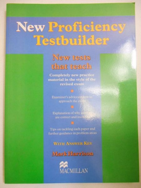 Harrison Mark - New Proficiency Testbuilder. With Answer Key