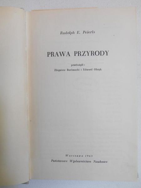 Prawa przyrody