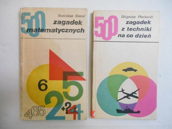 500 zagadek matematycznych /500 zagadek z techniki na co dzień