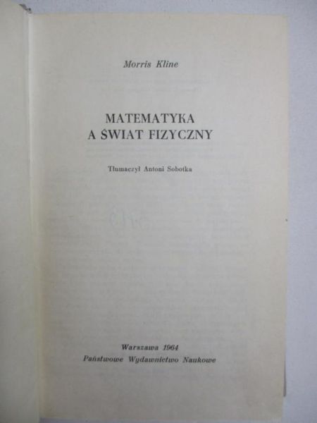Matematyka a świat fizyczny