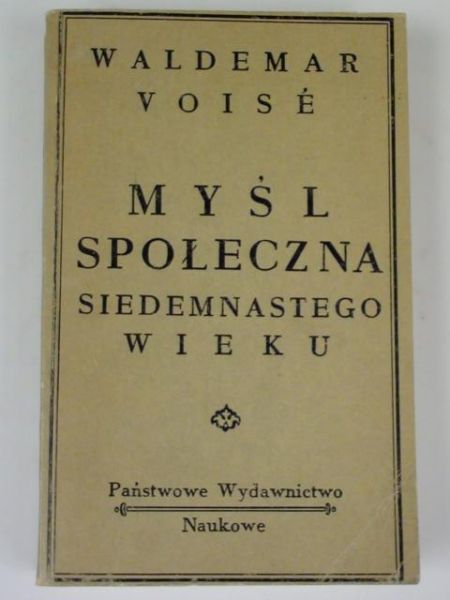 Myśl społeczna siedemnastego wieku