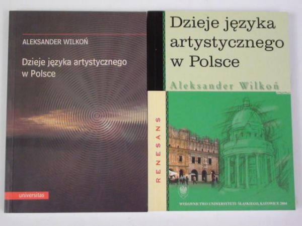 Dzieje języka artystycznego w Polsce, 2 książki