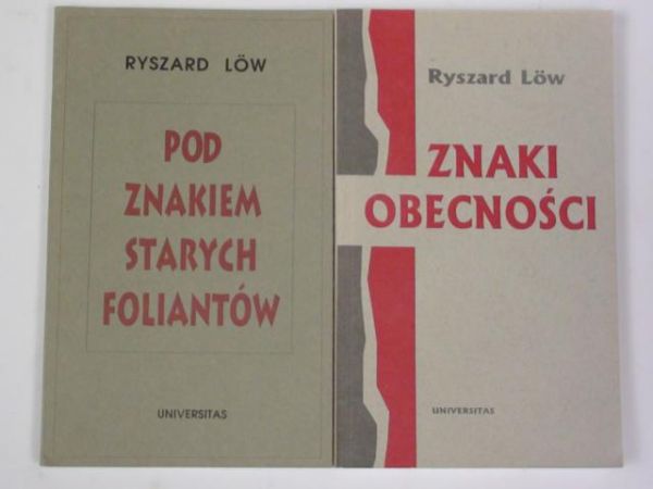 Low Ryszard - Znaki obecności / Pod znakiem starych fliantów