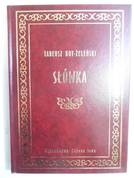 Boy-Żeliński Tadeusz - Słówka
