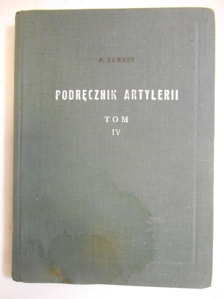 Podręcznik artylerii, t. IV