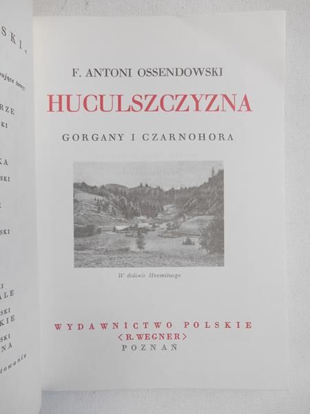 Huculszczyzna, reprint z 1939 r.