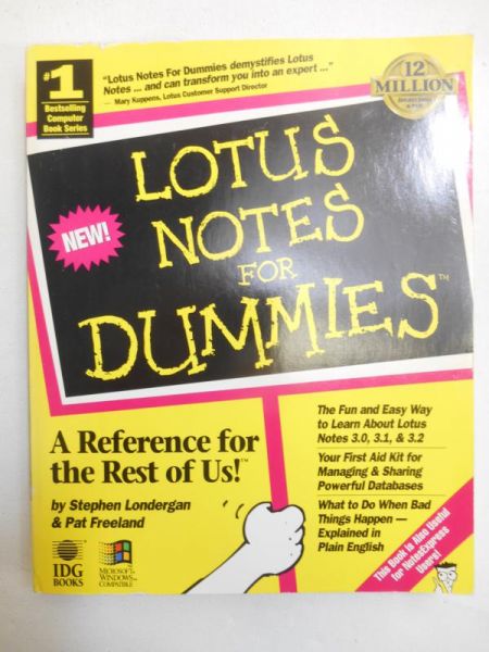 Lotus notes for Dummies