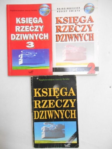 Księga rzeczy dziwnych, t. I, t. II, t. III