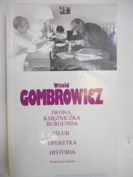 Iwona, księżniczka Burgunda. Ślub. Operetka. Historia
