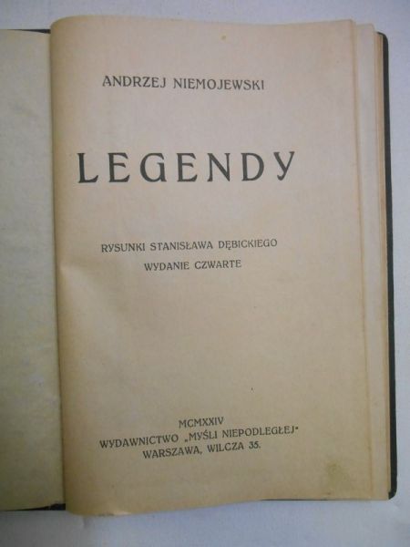 Legendy, 1924 r.