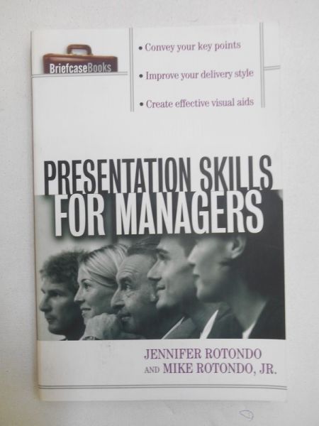 Presentation skills for managers