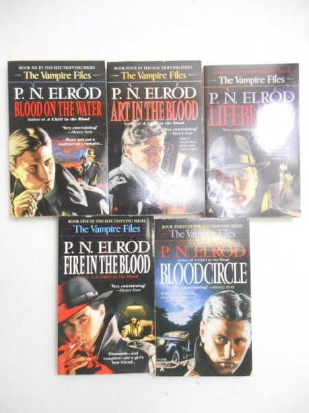 The vampire files, zestaw 5 książek