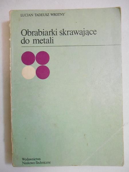 Obrabiarki skrawające do metali