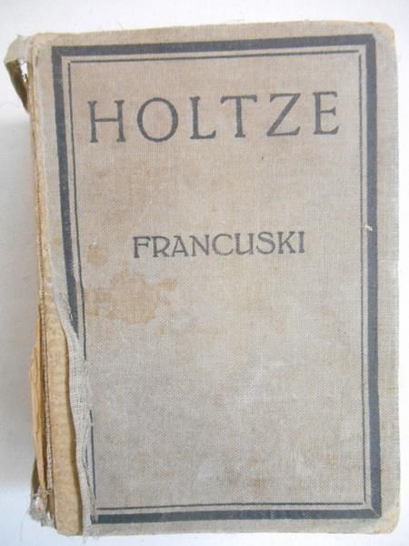 Callier Oskar (oprac.) Słownik francusko-polski i polsko-francuski 1937 r.