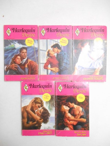 Palmer Diana, Darcy Emma, Carlisle Donna  - Harlequin, 5 numerów