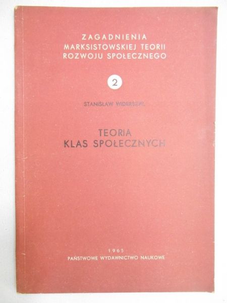 Teoria klas społecznych