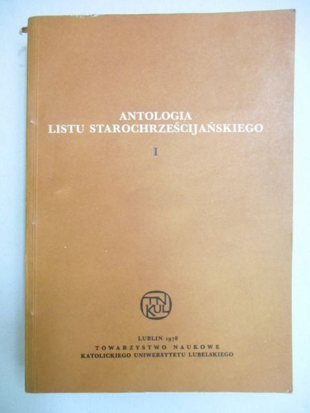 Antologia listu starochrześcijańskiego, 1: Listy z dziedziny kierownictwa duchowego