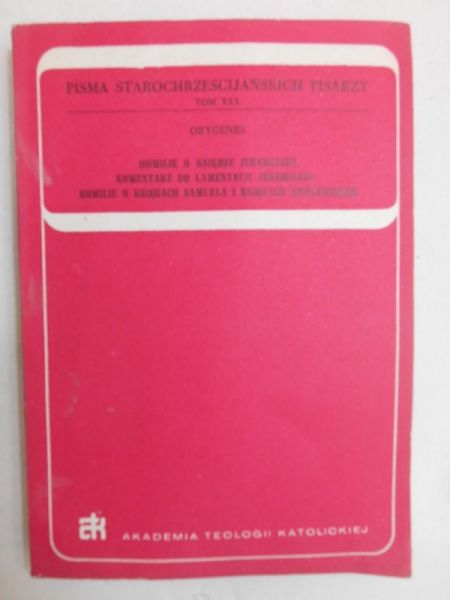 Pisma starochrześcijąńskich pisarzy, T. XXX
