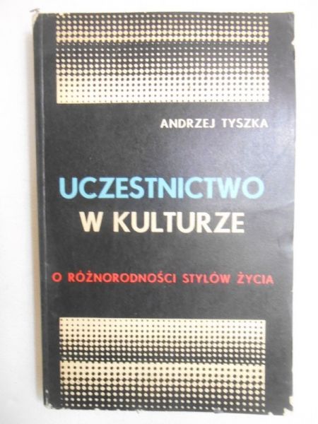 Uczestnictwo w kulturze