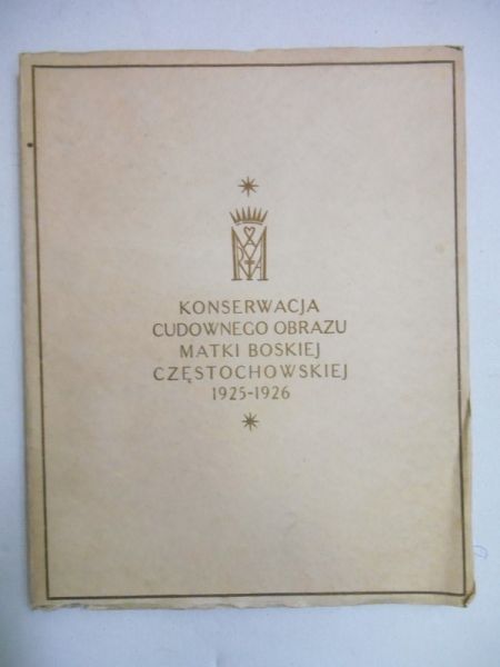 Konserwacja cudowego obrazu Matki Boskiej Częstochowskiej