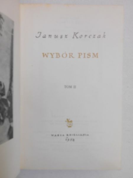 Wybór pism, Tom II