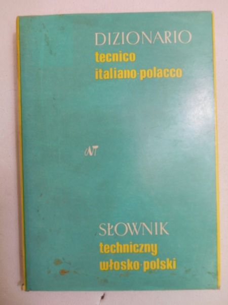 Słownik techniczny włosko-polski