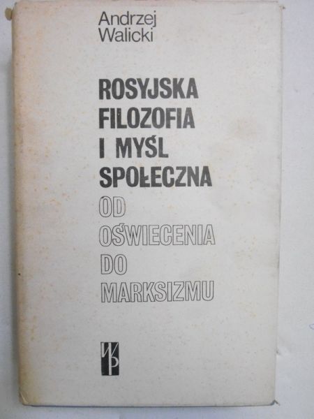 Rosyjska filozofia i myśl społeczna