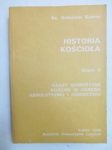Historia Kościoła. Część 6