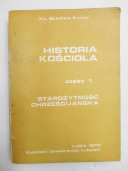 Historia Kościoła. Część 1