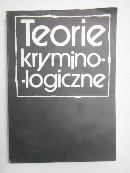 Teorie kryminologiczne