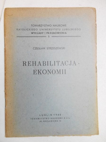 Rehabilitacja ekonomii, 1946