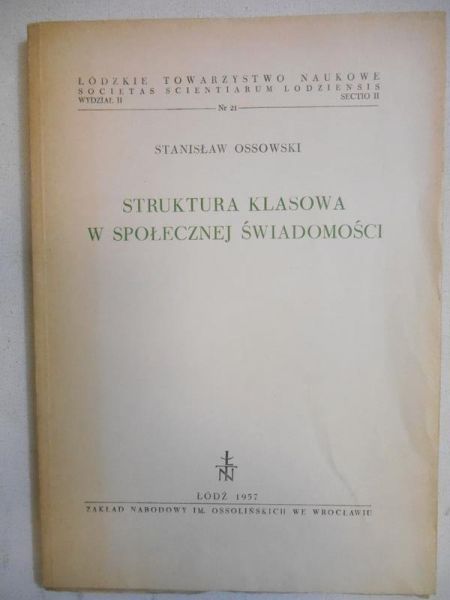Struktura klasowa w społecznej świadomości