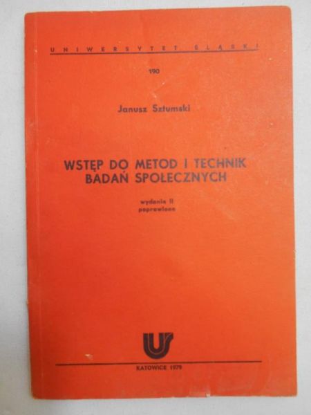 Wstęp do metod i technik badań społecznych