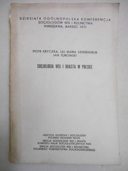 n. - Socjologa ws  masta w Polsce