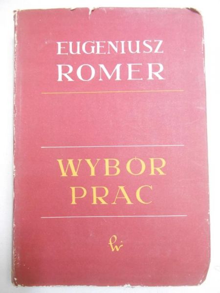 Romer Eugeniusz  - Wybór prac, T. III