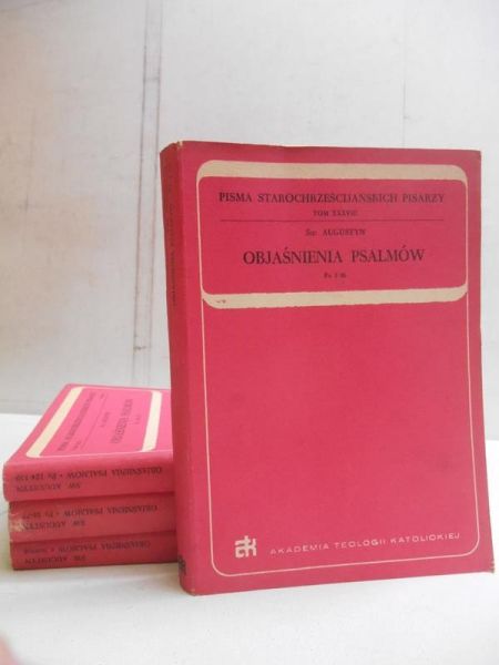 Objaśnienia psalmów 4 tomy