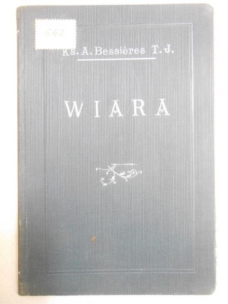 Wiara, 1932 r.