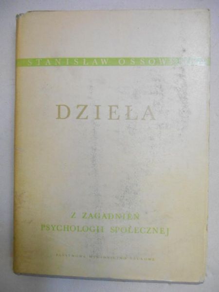 Dzieła, Tom III - Z zagadnień psychologii społecznej