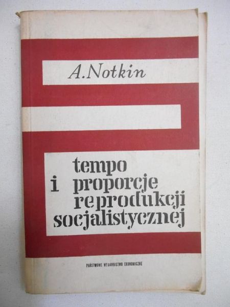Tempo i propozycje reprodukcji socjalistycznej