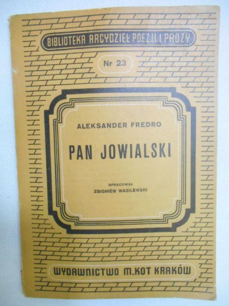 Pan Jowialski, 1948 r.