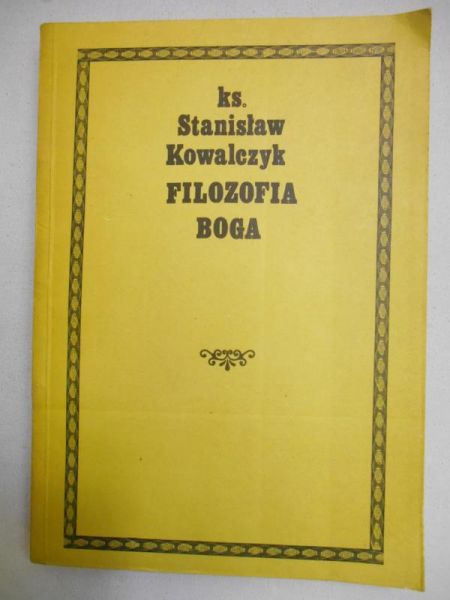 Filozofia Boga