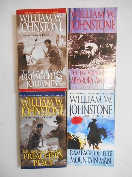 Johnstone William W.  - The First Mountain Man (Zestaw 4 książek)